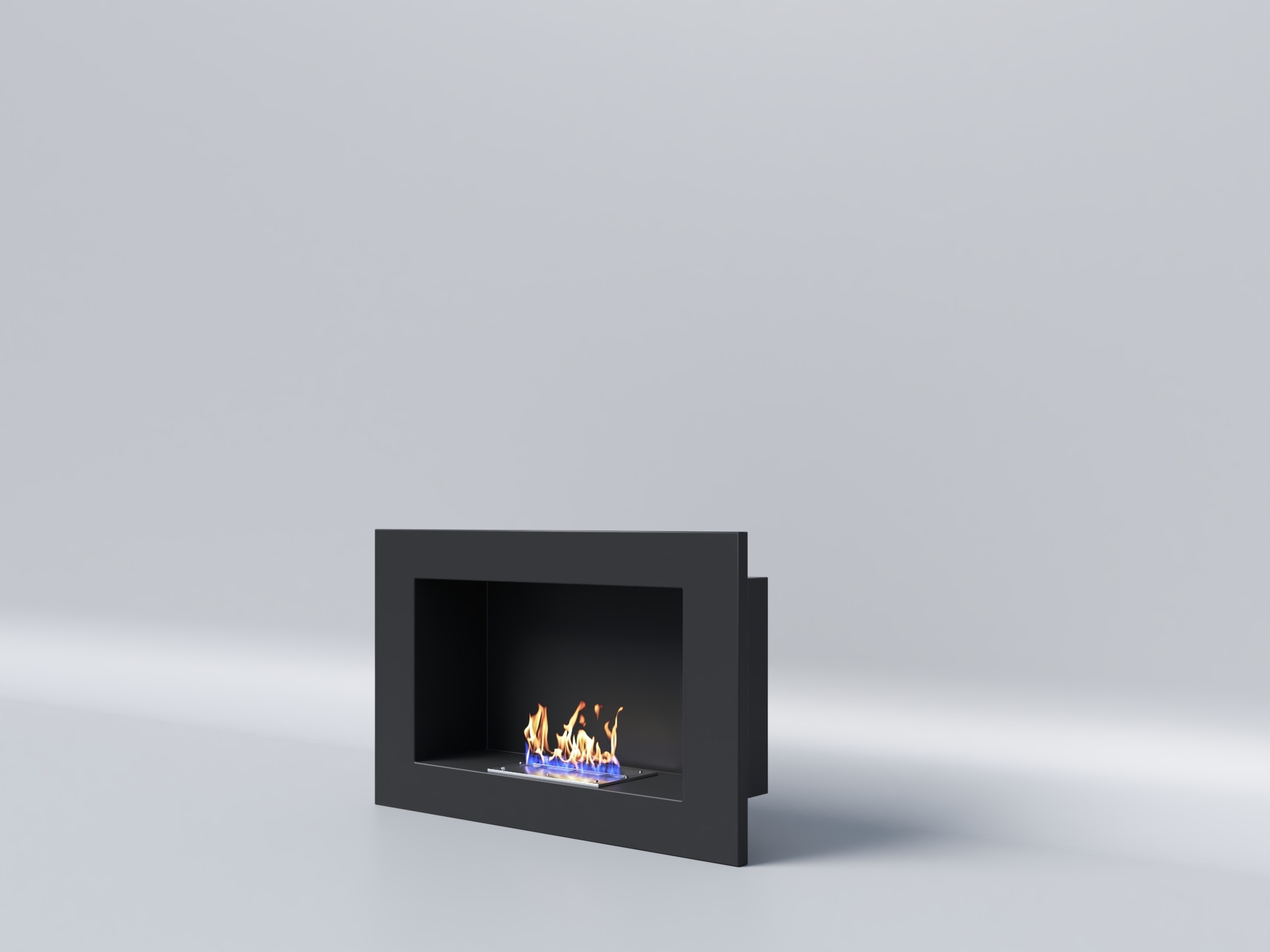 Биокамин "Русский огонь" Лайт 1200V встраиваемый с защитным и декоративным стеклом по цене 33 100 руб.