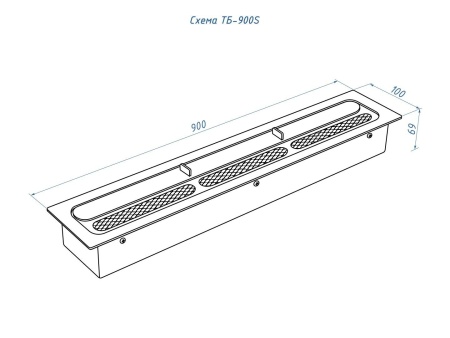 Топливный блок LUX FIRE 900 S по цене 37 752 руб.