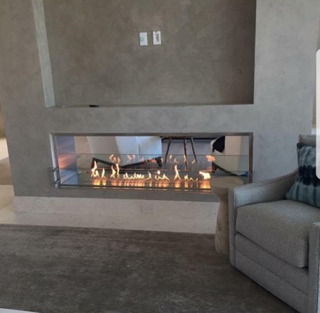 Встраиваемый сквозной очаг 1400 SappFire по цене 62 950 руб.