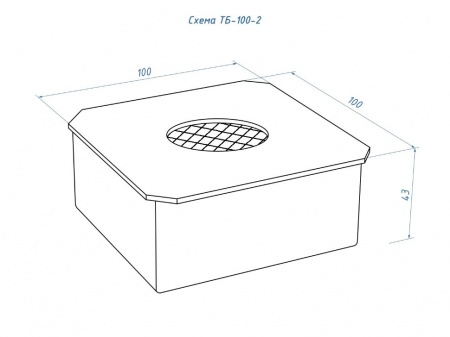 Топливный блок LUX FIRE 100-2 XS по цене 5 445 руб.