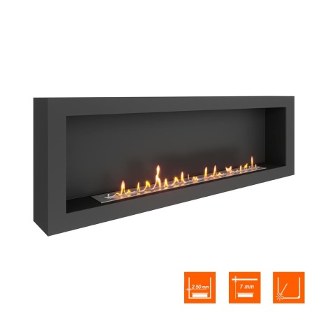 Биокамин SteelHeat WALL ONE 1700 черный Биокамин SteelHeat WALL ONE 1700 черный по цене 68 040 руб.
