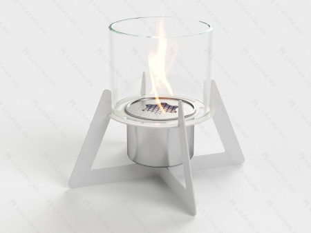 Настольный биокамин Lux Fire "Альфа" (белый) по цене 9 922 руб.