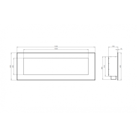 Биокамин Window III grey по цене 31 900 руб.