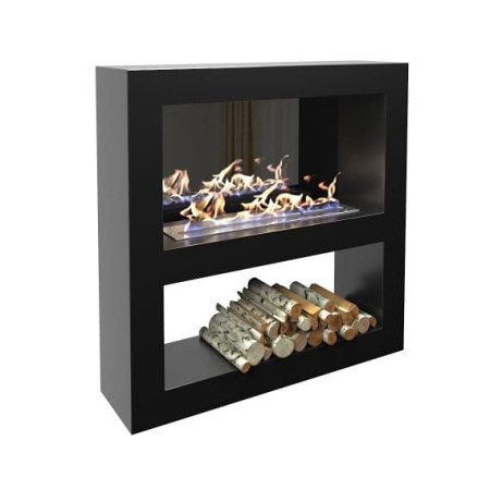 Биокамин "Русский огонь" Лобби 1500 настенный с защитным стеклом по цене 89 300 руб.