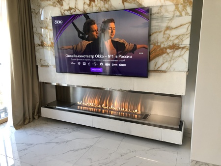 Встраиваемый торцевой очаг 1500 SappFire по цене 68 200 руб.