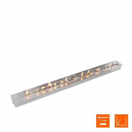 Биокамин SteelHeat WALL GRAND 1800 черный, стекло, стемалит по цене 98 070 руб.